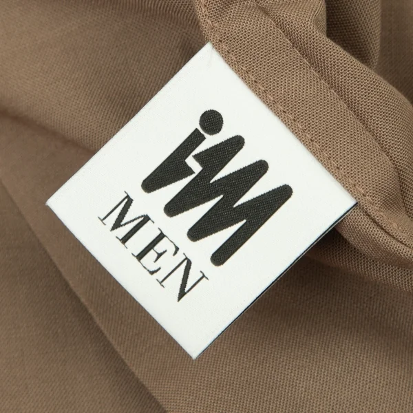 イッセイミヤケ アイム メンISSEY MIYAKE IM MEN フライフロントドルマンシャツ 茶3 K-95858_015