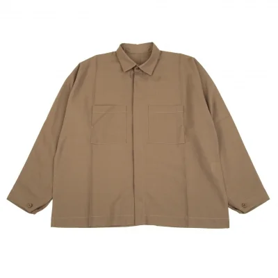 イッセイミヤケ アイム メンISSEY MIYAKE IM MEN フライフロントドルマンシャツ