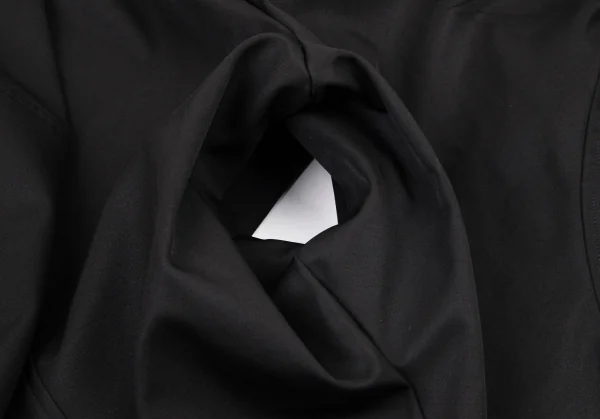 コムデギャルソンCOMME des GARCONS ウールシルクドーナッツパンツ 黒XS K-95899_011
