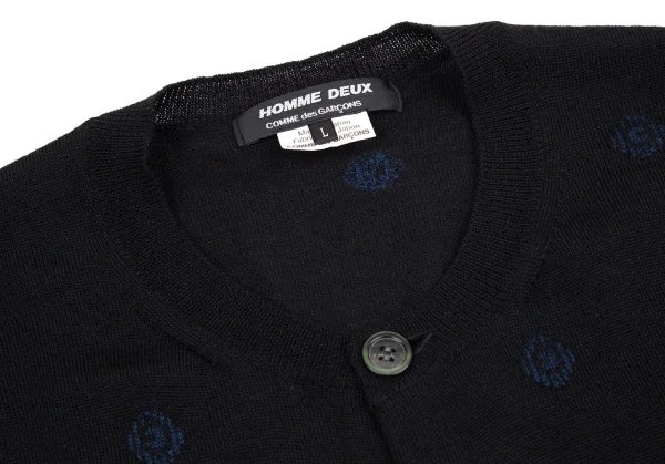 COMME des GARCONS HOMME DEUX Design Woven Cardigan K-95901_003