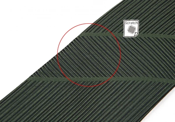 コムデギャルソン オムドゥCOMME des GARCONS HOMME DEUX シルクバイアスラインジャガードネクタイ 緑 K-95909_006