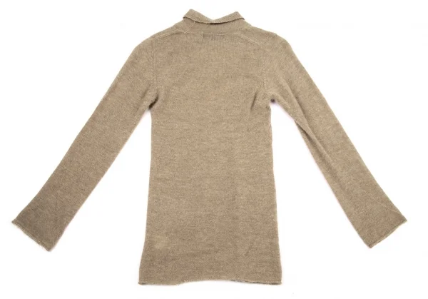 コムデギャルソン ノアールCOMME des GARCONS NOIR カシミヤ起毛ハイネックニット ベージュM位 K-95990_012