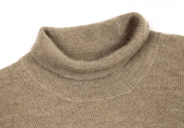 コムデギャルソン ノアールCOMME des GARCONS NOIR カシミヤ起毛ハイネックニット ベージュM位 K-95990_006