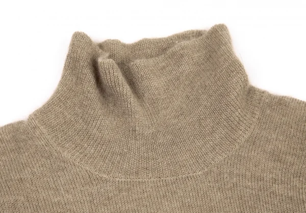 コムデギャルソン ノアールCOMME des GARCONS NOIR カシミヤ起毛ハイネックニット ベージュM位 K-95990_007