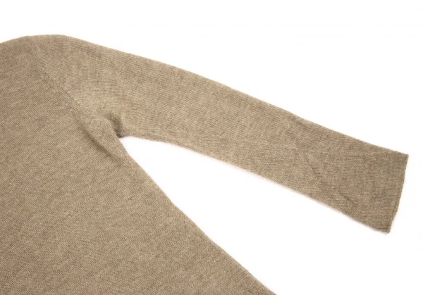 コムデギャルソン ノアールCOMME des GARCONS NOIR カシミヤ起毛ハイネックニット ベージュM位 K-95990_008