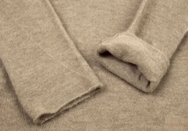 コムデギャルソン ノアールCOMME des GARCONS NOIR カシミヤ起毛ハイネックニット ベージュM位 K-95990_009