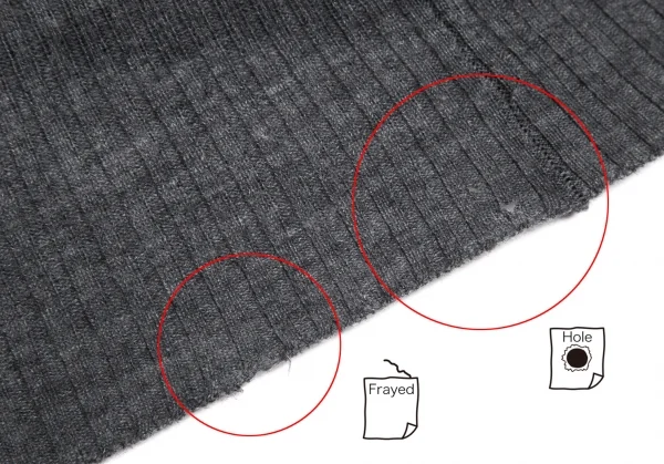 COMME des GARCONS Turtleneck Rib Knit K-95991_011