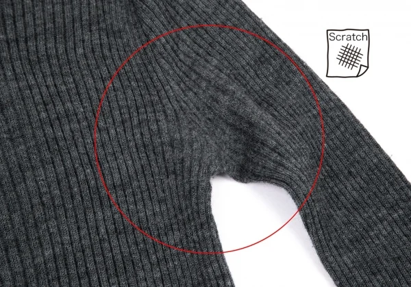 COMME des GARCONS Turtleneck Rib Knit K-95991_005