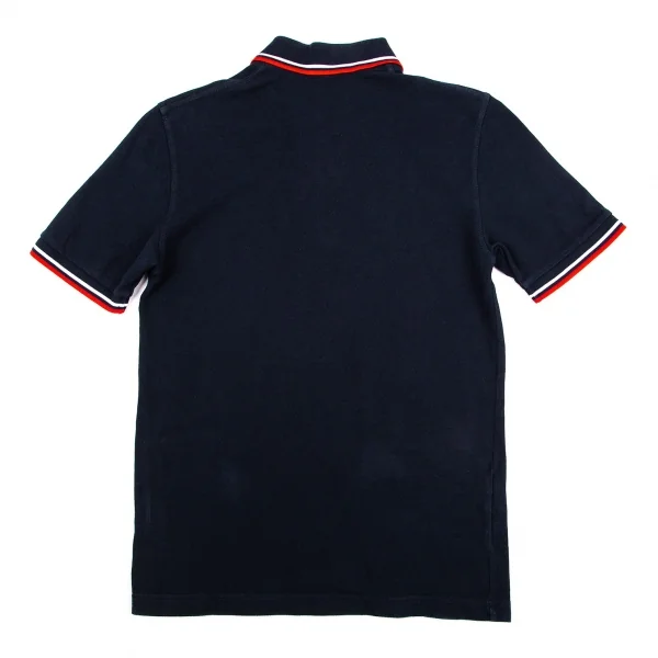 フレッドペリーFREDPERRY ポイント刺繍鹿の子ポロシャツ 紺36 K-96003_011