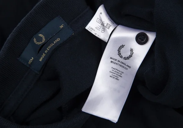 フレッドペリーFREDPERRY ポイント刺繍鹿の子ポロシャツ 紺36 K-96003_014
