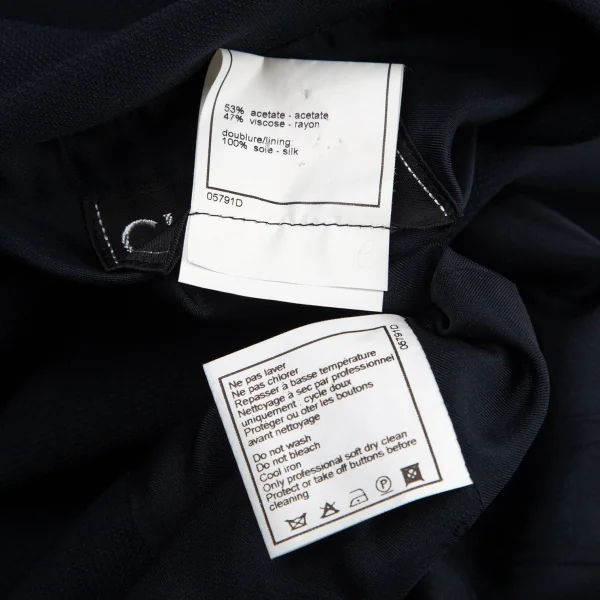 CHANEL CC Button Long Jacket K-96032_016