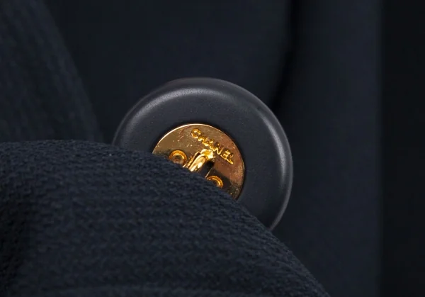 CHANEL CC Button Long Jacket K-96032_005