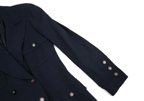 CHANEL CC Button Long Jacket K-96032_007