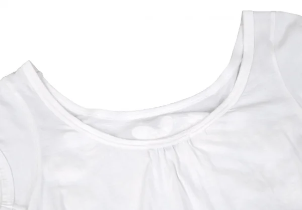ローブドシャンブル コムデギャルソンrobe de chambre COMME des GARCONS テーピング装飾カットソー 白M位 K-96072_010