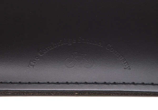 コムコム コムデギャルソン×ケンブリッジサッチェルCOMME des GARCONS×The Cambridge Satchel Company レザーフラップトートバッグ 黒紫 K-96077_007