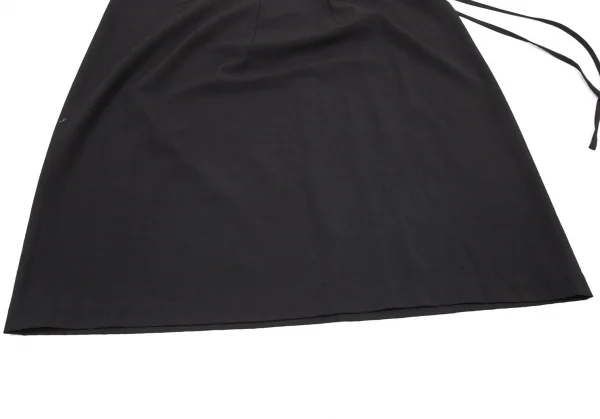 ジュンヤワタナベ コムデギャルソンJUNYA WATANABE COMME des GARCONS ウールナイロンハーフラップスカート 黒M位 K-96093_006