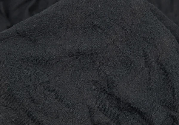 イッセイミヤケ ミーISSEY MIYAKE me ポリシワ加工ハイネックカットソー 黒M位 K-96124_010