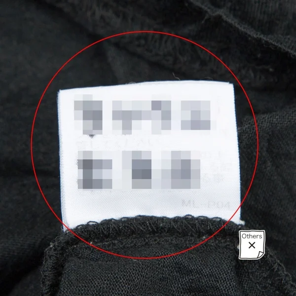 イッセイミヤケ ミーISSEY MIYAKE me ポリシワ加工ハイネックカットソー 黒M位 K-96124_012