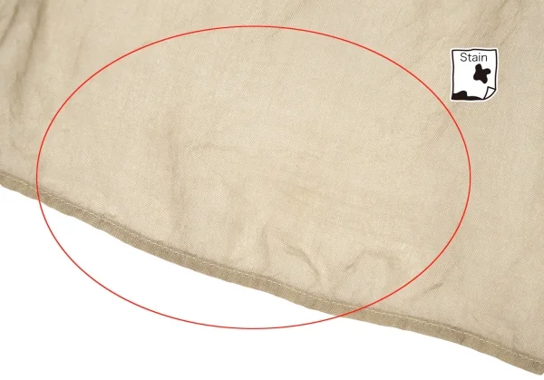 イッセイミヤケ ミーISSEY MIYAKE me フリンジ打ち込みシルクストール ベージュ K-96191_004