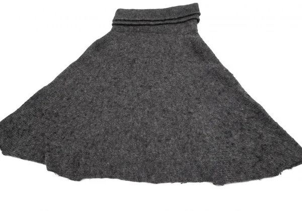 ワイズY's ニットサルエルパンツ グレー3 K-96208_007