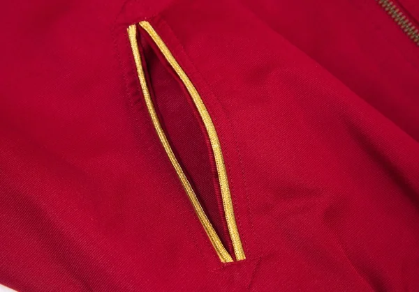 フィッチェ FICCE 鳳凰刺繍中綿ジップブルゾン エンジL位 K-96248_013