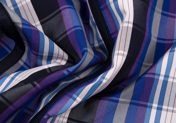 ルジャンドゥ マリテフランソワジルボーLE JEAN DE MARITHE FRANCOIS GIRBAUD インサイドアウトチェックリバーシブルジャケット 青紺他S K-96285_017