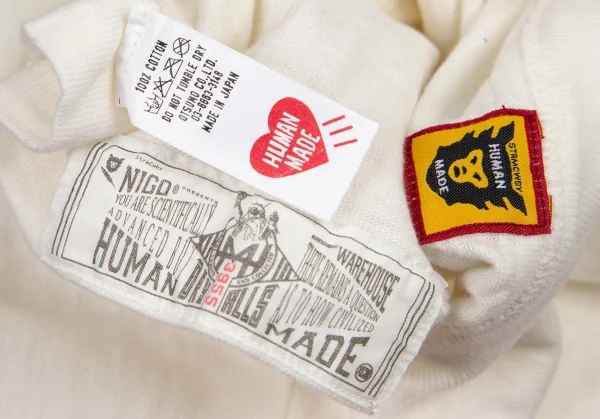 ヒューマンメイドHUMAN MADE ビリケンプリントTシャツ オフS K-96289_013