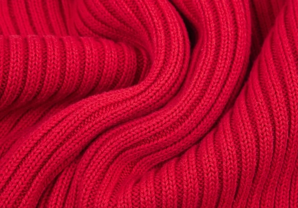 バーバリーBURBERRY LONDON カシミヤ混コットンリブニットベルテッドジャケット 赤2 K-96317_015