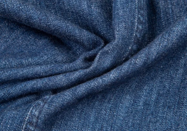 ケンゾージーンズKENZO jeans 抜染プリントデニムスカート 青40 K-96324_014