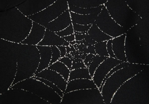 ブラックスキャンダル ヨウジヤマモトBLACK Scandal Yohji Yamamoto ウールギャバスパイダーウェブプリントジャケット 黒4 K-96361_007