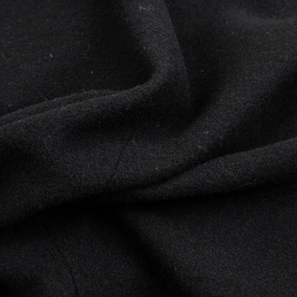 ヨウジヤマモトプールオム×ジャスティンデイビスYohji Yamamoto POUR HOMME×Justin Davis シルバーボタンダブルジャケット 黒5 K-96374_018