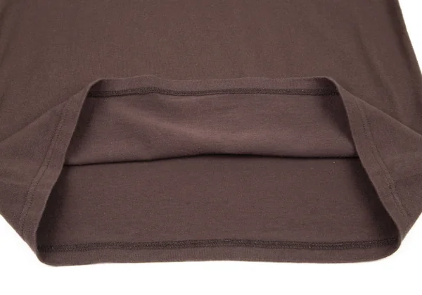 ナンバーナイン NUMBER(N)INE クロスフェアアイルプリントカットソー 茶2 K-96410_011