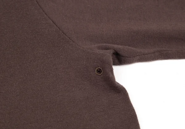 ナンバーナイン NUMBER(N)INE クロスフェアアイルプリントカットソー 茶2 K-96410_007