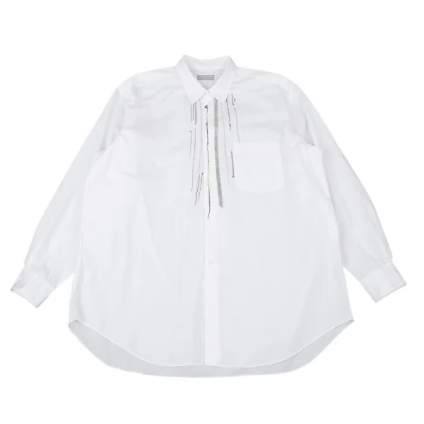コムデギャルソンオムCOMME des GARCONS HOMME コットンコードプリントシャツ