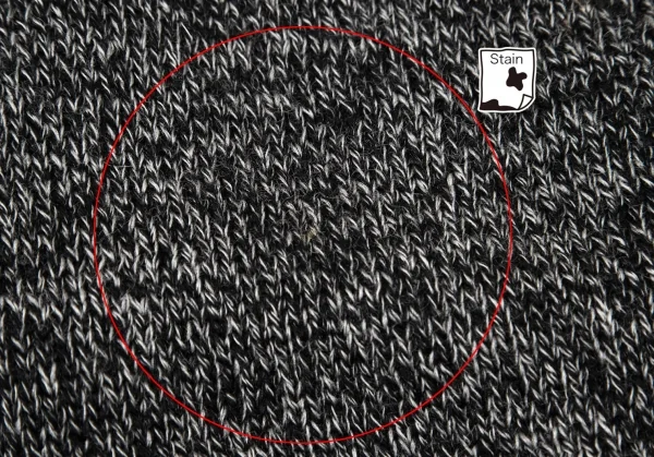 COMME des GARCONS HOMME Mix Wool Knit Cardigan K-96440_004