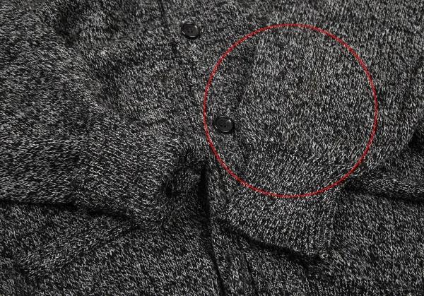 COMME des GARCONS HOMME Mix Wool Knit Cardigan K-96440_008