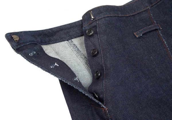 ジャンポールゴルチエ ファムJean Paul GAULTIER FEMME エスカルゴストレッチデニムスカート インディゴ40 K-96505_008