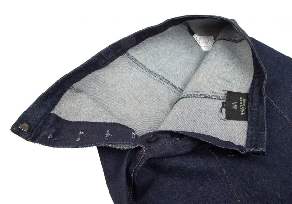 ジャンポールゴルチエ ファムJean Paul GAULTIER FEMME エスカルゴストレッチデニムスカート インディゴ40 K-96505_009