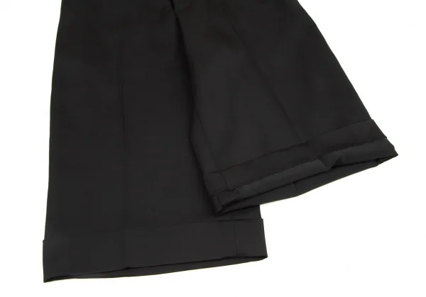 ジャンポールゴルチエ ファムJean Paul GAULTIER FEMME ストレッチシンチバックハーフパンツ 黒40 K-96506_009