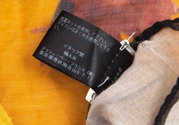 ファリエロサルティ Falierosarti フラワープリントストール マルチ K-96601_012