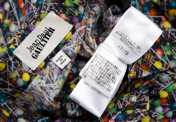 ジャンポールゴルチエJean Paul GAULTIER まち針プリントセットアップ マルチ40 K-96658_010