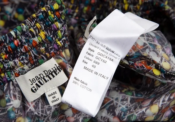 ジャンポールゴルチエJean Paul GAULTIER まち針プリントセットアップ マルチ40 K-96658_018