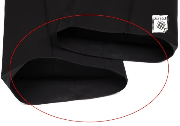 バレンシアガLE DIX BALENCIAGA コットンピンタックパンツ 黒34 K-96670_008