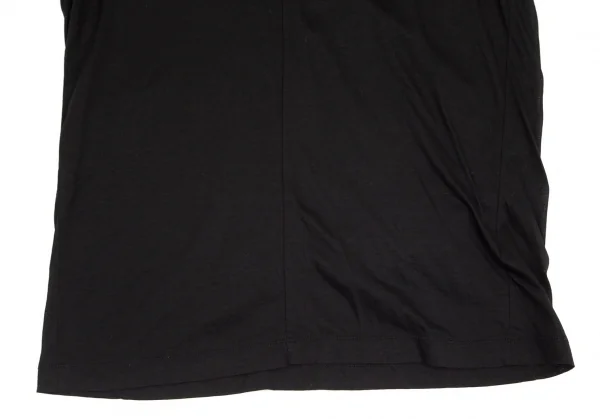 ヘルムートラングHELMUT LANG ストレッチVネックTシャツ 黒S K-96690_005