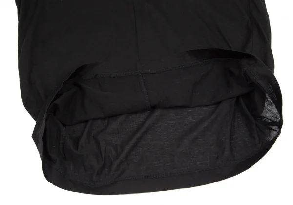 ヘルムートラングHELMUT LANG ストレッチVネックTシャツ 黒S K-96690_006