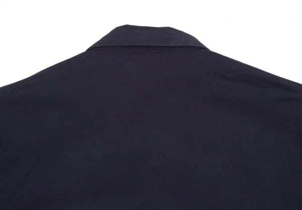 ワイズフォーメンY's for men コットンレーヨンチャイナボタンシャツ 紺M位 K-96696_014