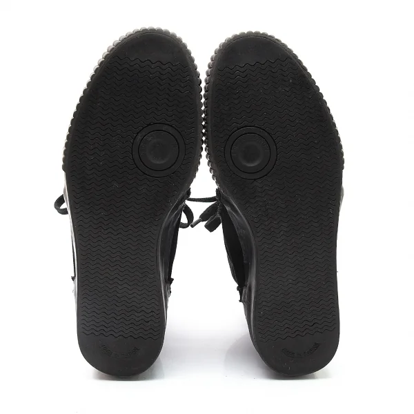 ワイズY's キャンバスハイカットスニーカー 黒5(24.5位) K-96752_005