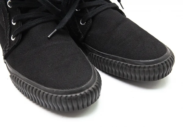 ワイズY's キャンバスハイカットスニーカー 黒5(24.5位) K-96752_006