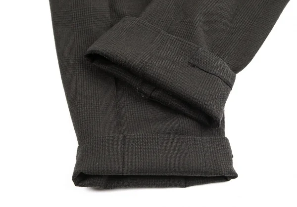 コムデギャルソン オムCOMME des GARCONS HOMME ウールポリグレンチェックセットアップスーツ グレーL K-96778_014