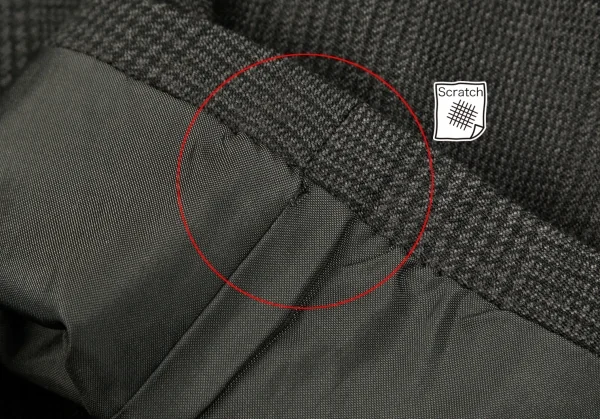 コムデギャルソン オムCOMME des GARCONS HOMME ウールポリグレンチェックセットアップスーツ グレーL K-96778_006